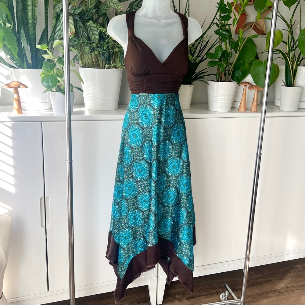 Bohemian/Fairy Midi-Maxi Dress 🧚‍♀️🤎